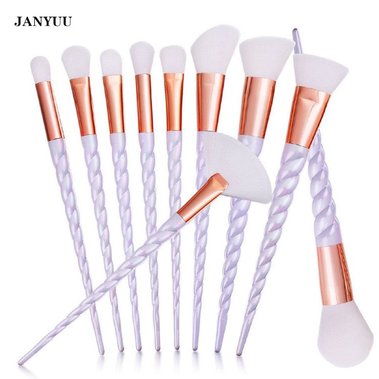 My Store 8Pcs Makeup Brushes Set - Ultra Soft & Professional Quality