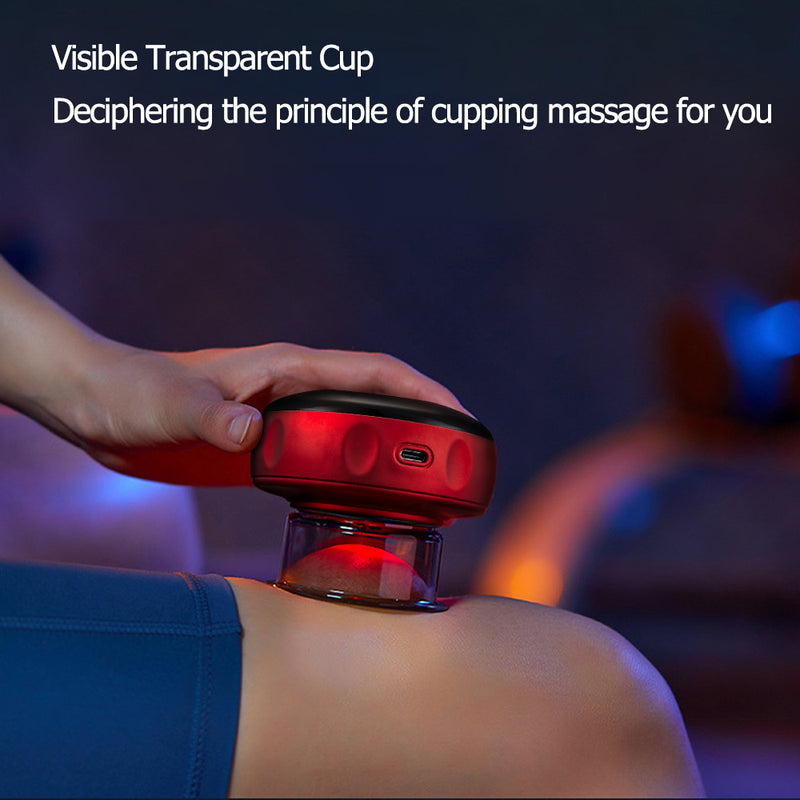 Jeeper's Keepers Anti-Cellulite Therapy Massager - Cupping & Red Light Benefits