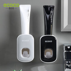 ECOCO Wall Mount Automatic Toothpaste Dispenser - Organized Oral Care Accessory