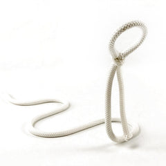 Jeeper's Keepers | Suspended Rope Wine Bottle Holder - Unique Serpentine Design White