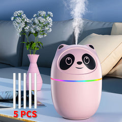 Jeeper's Keepers Cute Cat Humidifier - 250ml with Night Light & Aromatherapy
