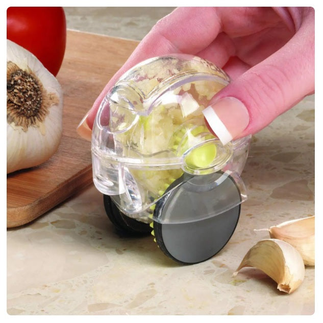 My Store Rolling Garlic Chopper - Effortless Crushing, Odor-Free Cooking