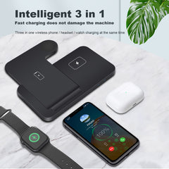 Jeeper's Keepers |3-in-1 Wireless Fast Charger Dock - Charge iPhone & Apple Watch