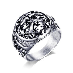 Vintage Lion Head Ring - Men's Punk Fashion Jewelry | Jeeper's Keepers