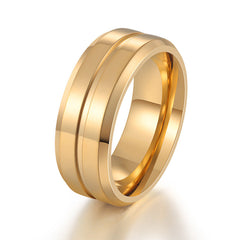Jeeper's Keepers | Electroplating Ring - Elegant Titanium Steel Jewelry for Men