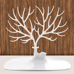 Jeeper's Keepers | Deer Jewelry Holder - Stylish Storage for Necklaces & Bracelets White