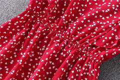 Summer Dress 2021 Elegant Sundress Slim Sleeveless Woman Vestidos Ruffles Knee Length Clothes Red Beach Party Dresses For Women
