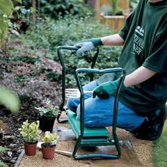 Jeeper's Keepers Garden Kneeler - Lightweight, Foldable Chair for Comfortable Gardening