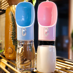Jeeper's Keepers Pet Dog Water Bottle Feeder - Hydration and Food On-the-Go