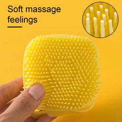 Soft Silicone Dog Brush - Gentle Grooming for Sensitive Skin & Bathing