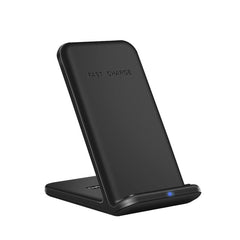 Jeeper's Keepers |3-in-1 Wireless Fast Charger Dock - Charge iPhone & Apple Watch Black Only Phone