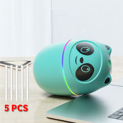 Jeeper's Keepers Cute Cat Humidifier - 250ml with Night Light & Aromatherapy