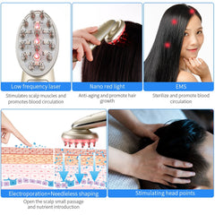 Jeeper's Keepers | Electric Laser Hair Growth Comb - 7-in-1 Infrared Treatment