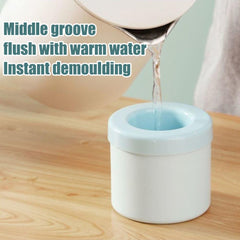 My Store Silicone Cylinder Ice Maker Bucket - Quick, Durable, Portable