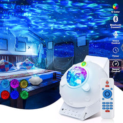 Northern Lights Star Projector - Galaxy Light with Bluetooth & Remote Control