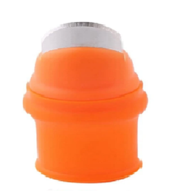 Silicone Finger Plant Blade - Safe Harvesting Tool for Garden Vegetables Orange