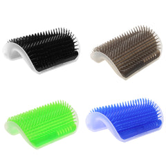 My Store Cat Self Groomer Corner Brush - Easy Hair Removal & Massage