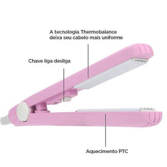 Jeeper's Keepers Ceramic Mini Hair Straightener - Portable & Versatile Styling Tool