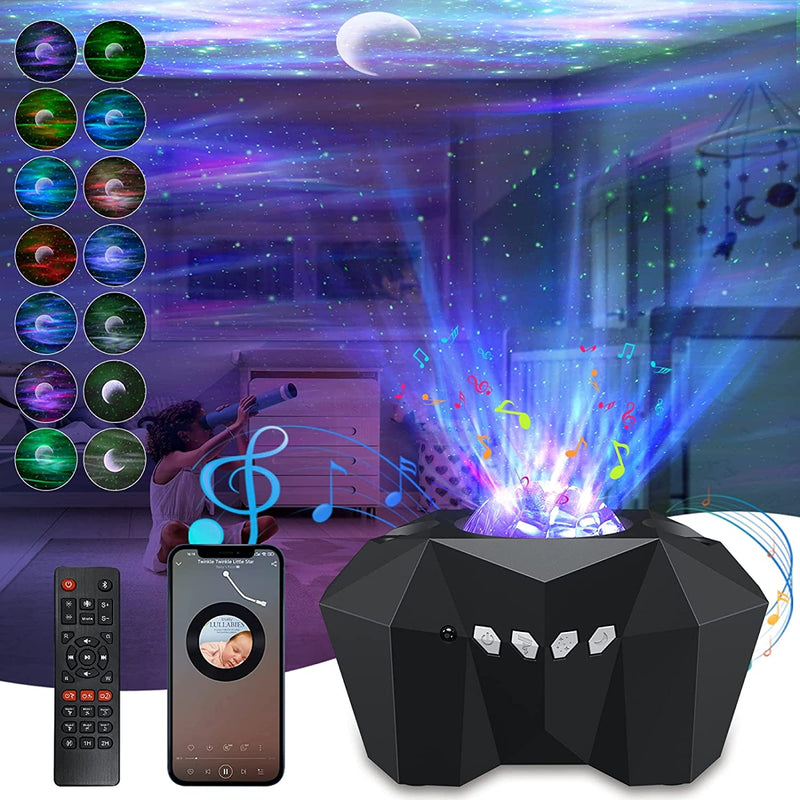 Northern Lights Star Projector - Galaxy Light with Bluetooth & Remote Control