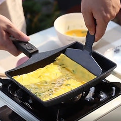 Non-Stick Wave Bottom Saucepan - Ideal for Tamagoyaki & Egg Rolls | Jeeper's Keepers