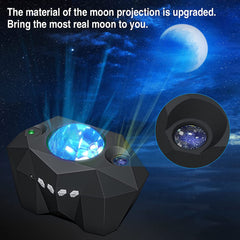 Northern Lights Star Projector - Galaxy Light with Bluetooth & Remote Control