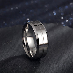 Jeeper's Keepers | Electroplating Ring - Elegant Titanium Steel Jewelry for Men Steel No9