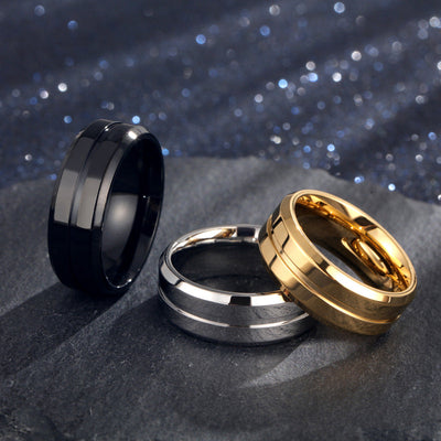 Jeeper's Keepers | Electroplating Ring - Elegant Titanium Steel Jewelry for Men