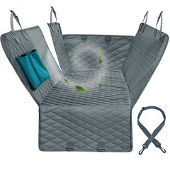 Jeeper's Keepers Dog Car Seat Cover - Waterproof, Durable, Easy to Clean Grey 152x143cm