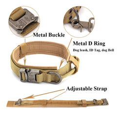 Jeeper's Keepers Heavy-Duty Dog Collar - Durable Nylon, Quick-Release Buckle