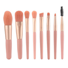 My Store 8Pcs Makeup Brushes Set - Ultra Soft & Professional Quality Pink 8pcs Brushes