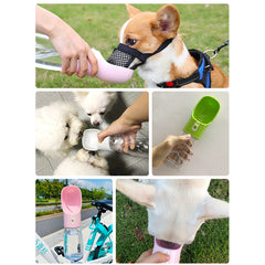 Jeeper's Keepers Pet Dog Water Bottle Feeder - Hydration and Food On-the-Go