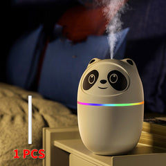 Jeeper's Keepers Cute Cat Humidifier - 250ml with Night Light & Aromatherapy
