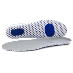 My Store Memory Foam Insoles for Sports Shoes - Shock Absorption & Arch Support Gray 25cm EU35-38