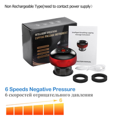 Jeeper's Keepers Anti-Cellulite Therapy Massager - Cupping & Red Light Benefits Non Rechargeable