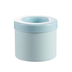 My Store Silicone Cylinder Ice Maker Bucket - Quick, Durable, Portable Blue