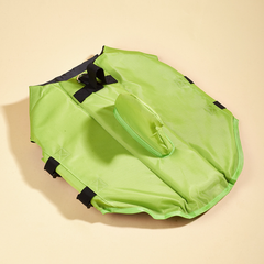 Jeeper's Keepers | Dog Life Vest - Summer Safety for Dogs in Blue & Yellow Green