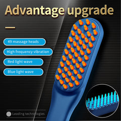Jeeper's Keepers | Hair Growth Comb - Red & Blue Light Therapy, 9 Modes