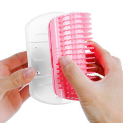 My Store Cat Self Groomer Corner Brush - Easy Hair Removal & Massage