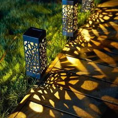 Jeeper's Keepers Solar Powered Vintage Garden Light - Waterproof & Motion-Activated