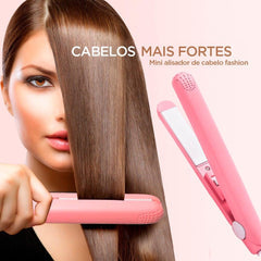 Jeeper's Keepers Ceramic Mini Hair Straightener - Portable & Versatile Styling Tool
