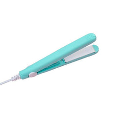 Jeeper's Keepers Ceramic Mini Hair Straightener - Portable & Versatile Styling Tool Green