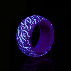 Love Glow Ring - Luminous Unisex Jewelry for Nightlife & Special Events Dark Blue 9
