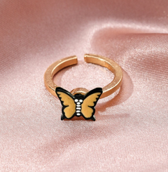 Jeepers Keepers Daisy Adjustable Ring for Unique Style Butterfly 4 Resizable