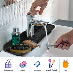 Jeepers Keepers Kitchen Sink Sponge Holder Rack Set