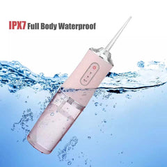 My Store Waterproof Dental Irrigator - USB Rechargeable Water Flosser