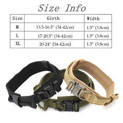 Jeeper's Keepers Heavy-Duty Dog Collar - Durable Nylon, Quick-Release Buckle