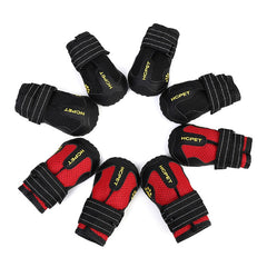 Jeeper's Keepers Waterproof Reflective Dog Boots - 100% Cotton for Comfort