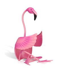 Jeeper's Keepers Flamingo Wine Holder - Cute Handmade Metal Sculpture for Home Decor