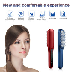 Jeeper's Keepers | Hair Growth Comb - Red & Blue Light Therapy, 9 Modes